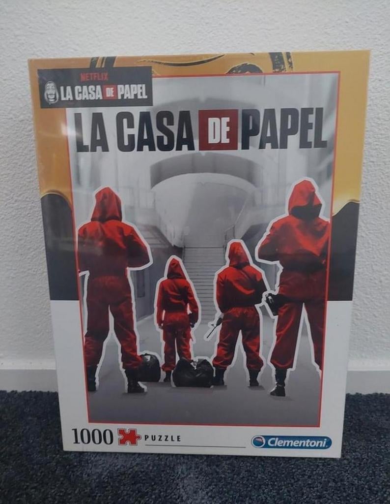 Puzzel met 1000 stukjes van La Casa de Papel - NIEUW!, Ophalen of Verzenden