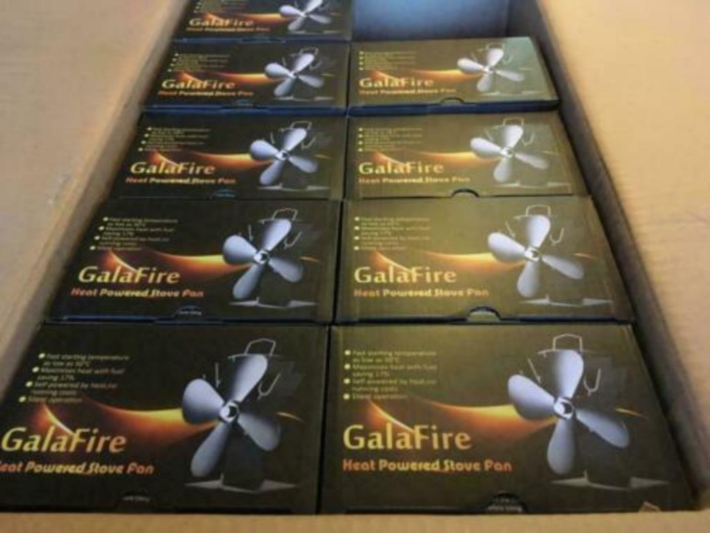 Galafire kachelventilators N429  (Ecofans Nieuw 810 en 812), Tuin en Terras, Haardhout, Minder dan 3 m³, Ophalen