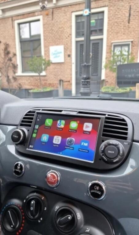 Fiat 500 | 2007 - 2015 | Autoradio, Auto diversen, Autonavigatie, Gebruikt, Ophalen of Verzenden