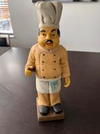 Vintage Italiaanse kok beeldje vintage, Ophalen of Verzenden, Gebruikt, Mens