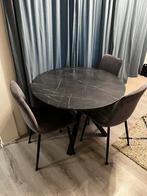 Ronde IKEA tafel MARIEDAMM, Ophalen, 100 tot 150 cm, Rond, Metaal
