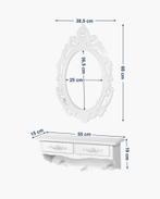 Leuke kinderkaptafel met spiegel en lade, Ophalen, 50 tot 100 cm, Zo goed als nieuw, Minder dan 100 cm