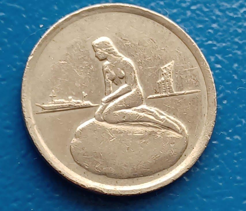 Denemarken penning Tram Kopenhagen, Postzegels en Munten, Verzenden, Overige materialen, Buitenland