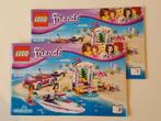 Lego Friends 41316 Andrea's speedboot transport, Ophalen of Verzenden, Zo goed als nieuw, Complete set, Lego