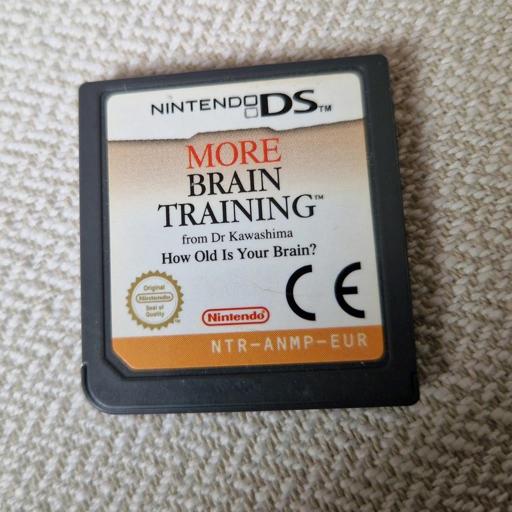 more braintraining nintendo ds brain training dr docter, 1 speler, Ophalen of Verzenden, Zo goed als nieuw, Vanaf 3 jaar