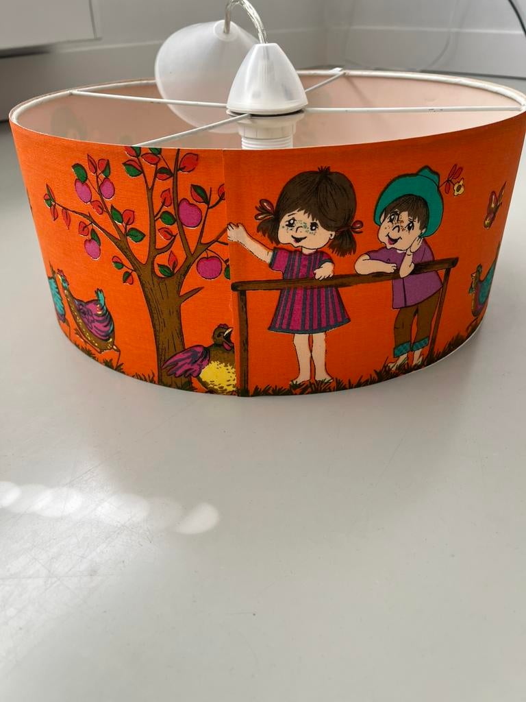 Vintage kinder lamp, Ophalen, Gebruikt