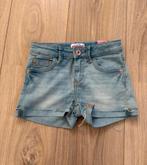 High Waist Vingino spijkershort - maat 8/128, Ophalen of Verzenden, Zo goed als nieuw, Meisje, Broek