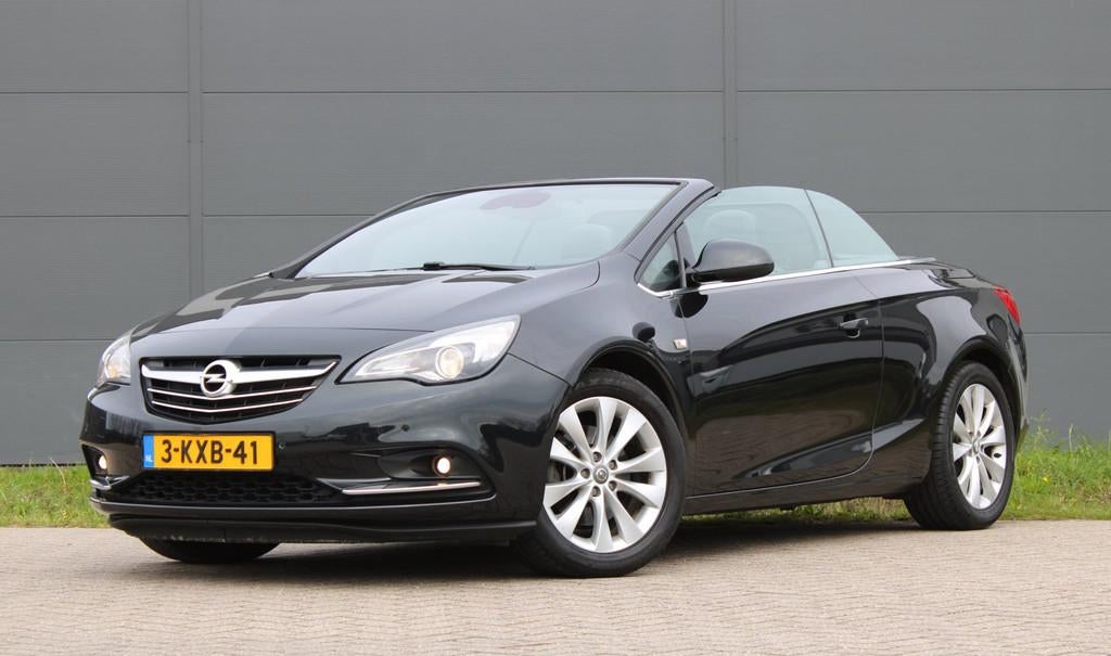 Opel Cascada 1.6 Turbo Cosmo Automaat Leder Trekhaak Origine, Auto's, Euro 5, Gebruikt, Zwart, 4 cilinders
