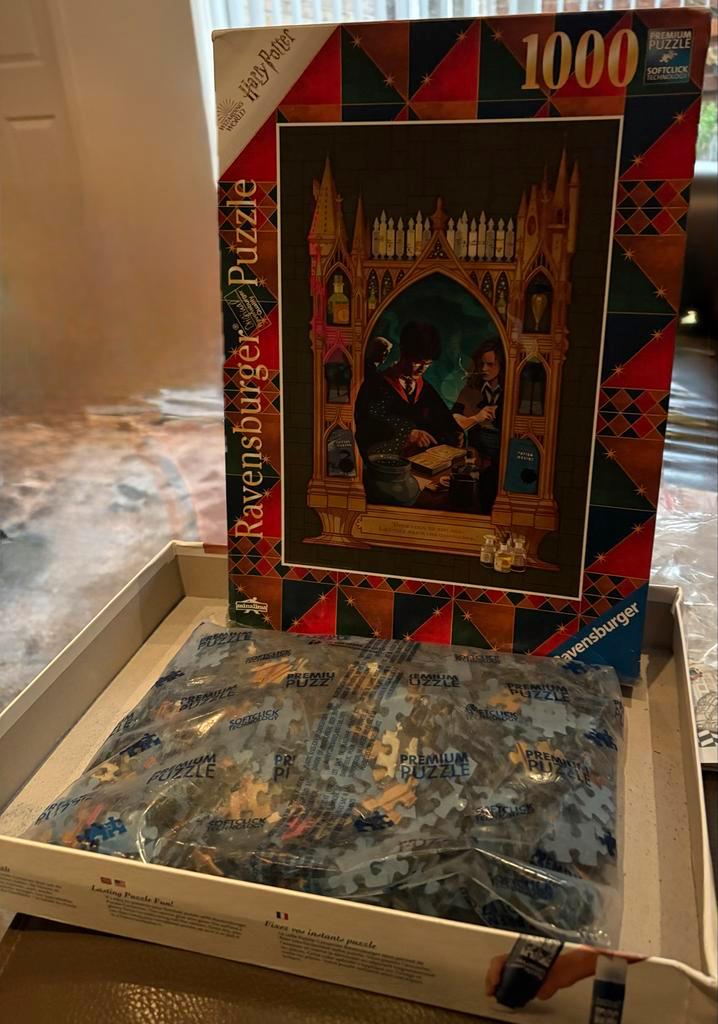 Ravensburger Harry Potter Puzzel 1000 Stukjes, Hobby en Vrije tijd, Denksport en Puzzels, Nieuw, Legpuzzel, 500 t/m 1500 stukjes