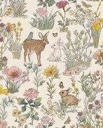 Eijffinger behang Tiny treasures hert/zeester/libelles, Verzenden, Nieuw