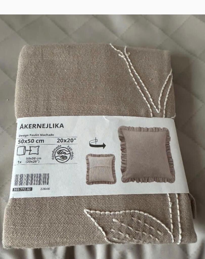 Kussenslopen, Huis en Inrichting, Woonaccessoires | Kussens, Ophalen, Nieuw, Beige, Vierkant