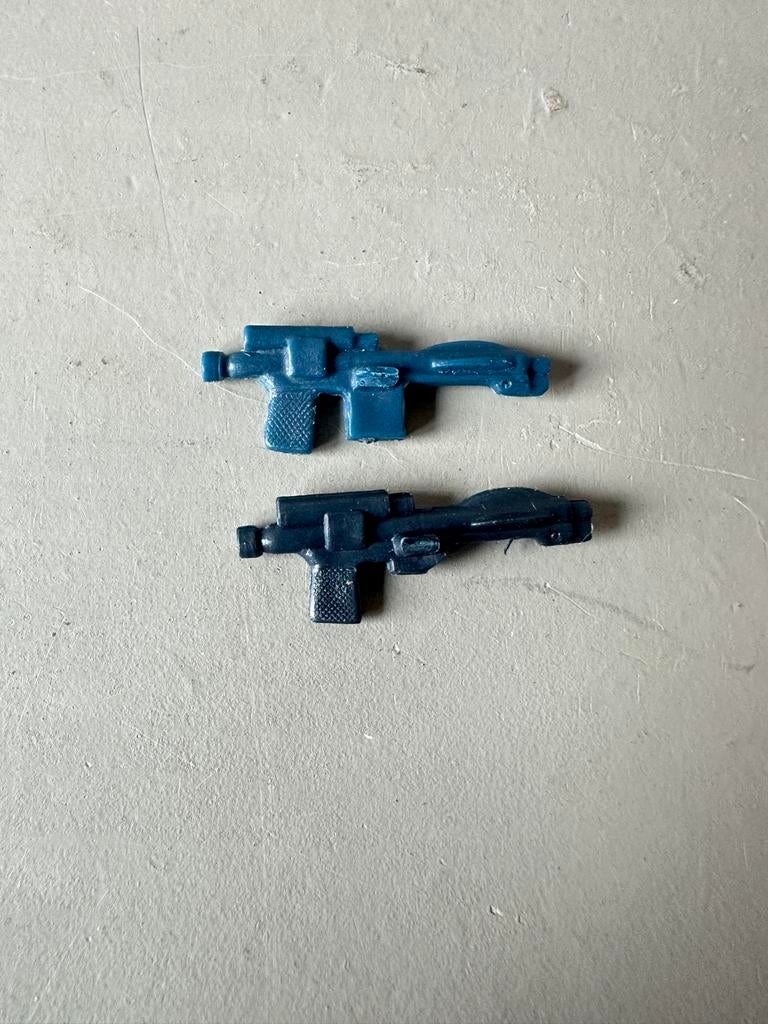 Star Wars vintage 2 originele Imperial Blaster met schade, Verzamelen, Star Wars, Ophalen of Verzenden, Gebruikt, Actiefiguurtje