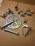 Shimano Golden Arrow groep, ca 1985, Fietsen en Brommers, Fietsonderdelen, Crankstel of Pedalen, Gebruikt, Racefiets, Ophalen of Verzenden