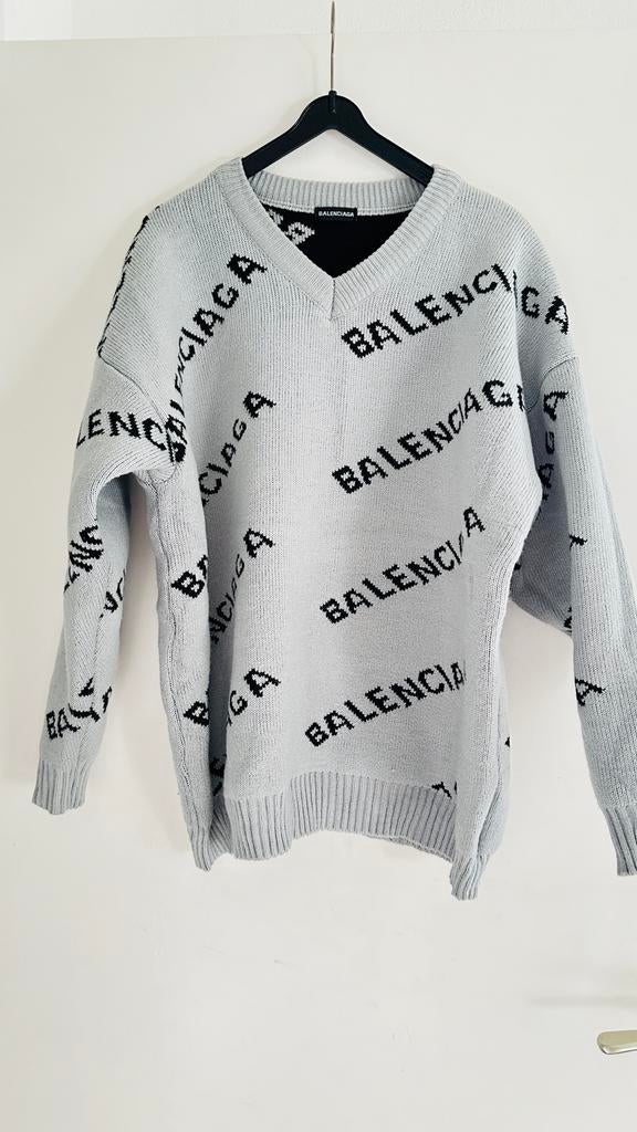 BALENCIAGA TRUI MAAT L, Verzenden, Zo goed als nieuw, Maat 42/44 (L), Grijs
