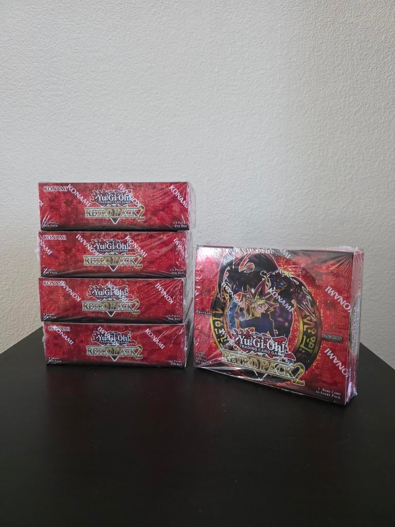 Yu-Gi-Oh! Retro Pack 2 Booster Box Geseald, Ophalen of Verzenden, Nieuw, Boosterbox