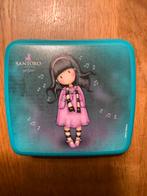 Tupperware Lunchbox Santoro Gorjuss Snackie zeegroen, Ophalen of Verzenden, Zo goed als nieuw, Blauw, Bus of Trommel