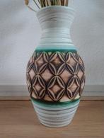 Hele gave retro vintage West Germany vaas, Ophalen of Verzenden, Gebruikt, Aardewerk of Porselein, Minder dan 50 cm