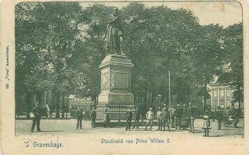 (386-058-023) Den Haag Standbeeld Prins Willem I beschikbaar voor biedingen