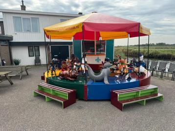 Attracties te huur: Draaimolen, Zweefmolen & Kindertrein beschikbaar voor biedingen