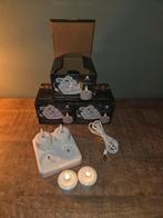 3 setjes oplaadbare theelichten, Ophalen of Verzenden, Zo goed als nieuw, Metaal of Aluminium