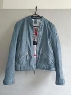 Gipsy blauw/grijs leren jasje, Kleding | Dames, Gipsy, Blauw, Maat 42/44 (L), Nieuw