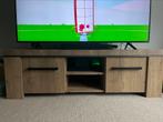 Strong wooden TV table, Huis en Inrichting, Kasten | Televisiemeubels, 150 tot 200 cm, Minder dan 100 cm, 50 tot 75 cm, Zo goed als nieuw