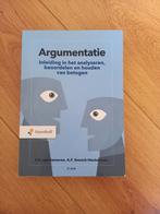 Argumentatie, 6e druk, Ophalen of Verzenden, Zo goed als nieuw, WO, Noordhoff Uitgevers