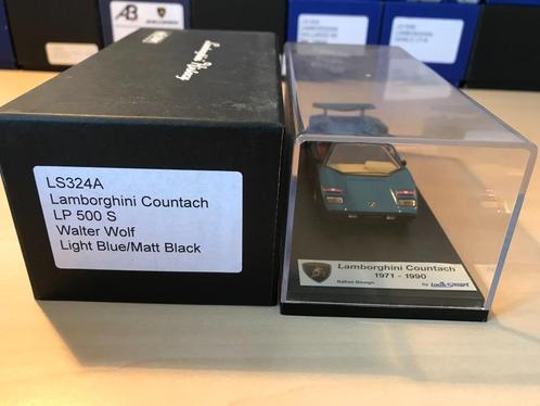 Lamborghini Countach LP500 S Walter Wolf 1:43 Looksmart 0087, Hobby en Vrije tijd, Modelauto's | 1:43, Zo goed als nieuw, Auto