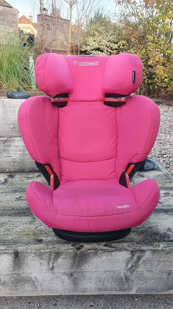 Maxi-Cosi type Ferofix met isofix kinderstoel met Isofix, Kinderen en Baby's, Autostoeltjes, Gebruikt, Maxi-Cosi, 9 t/m 18 kg