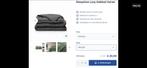 Sleeptime Lazy Velvet Dekbed - Nieuw!, Huis en Inrichting, Ophalen of Verzenden, Deken of Dekbed, Grijs, Nieuw