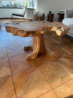 houten boom tafel, Zo goed als nieuw, Minder dan 50 cm, Rechthoekig, 50 tot 100 cm