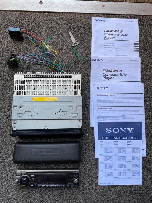 Sony CDX-4180R autoradio/cd speler compleet, Auto diversen, Autoradio's, Gebruikt, Ophalen of Verzenden