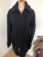 Vintage Leidse Krantz & Duffel jas - 100% wol, Kleding | Heren, Ophalen of Verzenden, Gedragen, Overige maten, Zwart