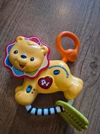 VTech Brul & Speel Rammelleeuw, Ophalen of Verzenden, Gebruikt, Rammelaar, Met geluid