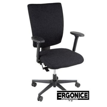 Ergonice Ergo NPR1813 Bureaustoel Zwart beschikbaar voor biedingen