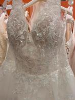 Sale! Romantische jurk Grote(re) maat curvy bride, Ophalen, Nieuw, Blauw, Trouwjurk