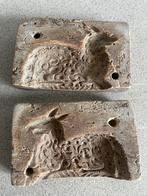 Antieke botervorm schaap boterlam hout oud, Antiek en Kunst, Ophalen of Verzenden