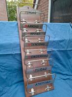 Antieke brieven/ kranten hanger. L73x Br 22 cm, Ophalen of Verzenden