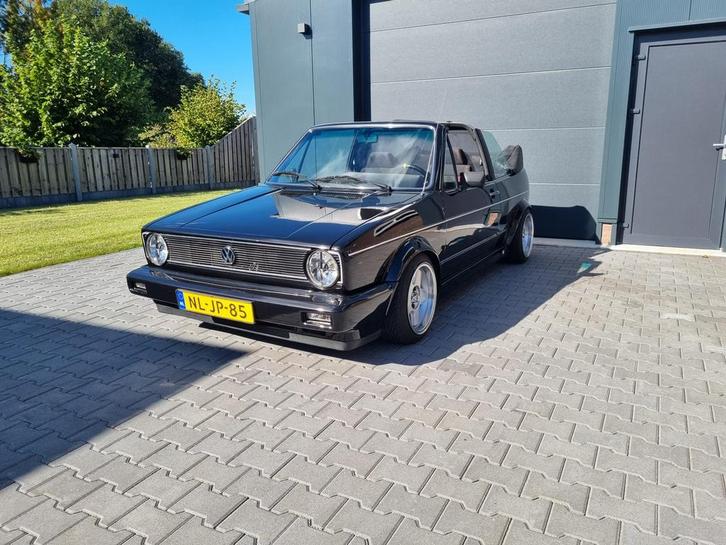 Volkswagen Golf 1 Cabriolet 1983 2.0 16v, Auto's, Volkswagen, Particulier, Open dak, Radio, Sportpakket, Sportstoelen, Benzine