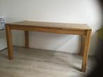 Massief eiken eettafel 160x80 tzt gratis in overleg, Ophalen, Gebruikt, Eikenhout, 50 tot 100 cm