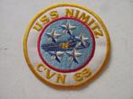 US embleem CV63 USS Nimitz, Ophalen of Verzenden, Landmacht, Amerika, Embleem of Badge