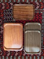 Dienbladen hout vintage, Huis en Inrichting, Woonaccessoires | Dienbladen, Ophalen of Verzenden, Rechthoekig, Hout