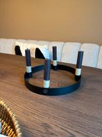 Zusss Ronde Kaarsen Standaard, Huis en Inrichting, Zwart, Nieuw, Ophalen of Verzenden, Metaal