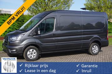 Ford Transit 350L L3H2 Limited AUT-8 165PK BPM VRIJ Navi, Ad beschikbaar voor biedingen