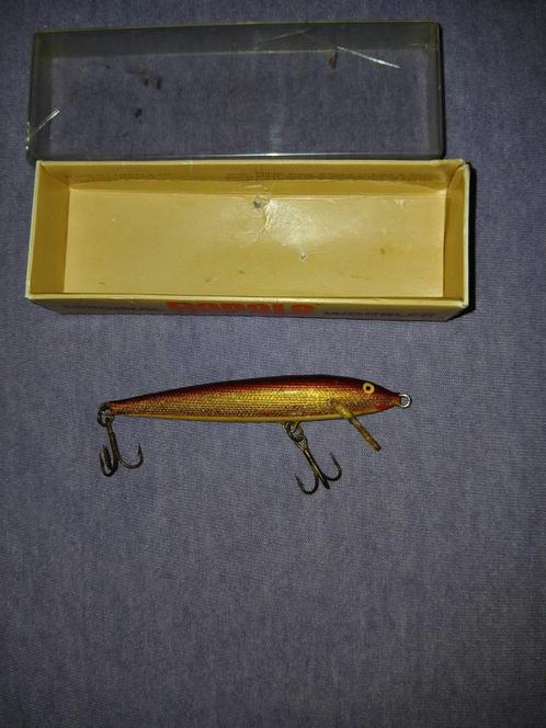 Super gave Rapala vintage plugje Finland, Watersport en Boten, Hengelsport | Roofvissen, Overige typen, Ophalen