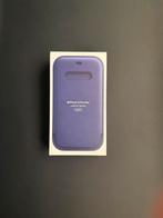 Iphone 12 Pro Max Leather Sleeve Magsafe Deep Violet, Ophalen of Verzenden, Nieuw, IPhone 12 Pro Max, Hoesje of Tasje