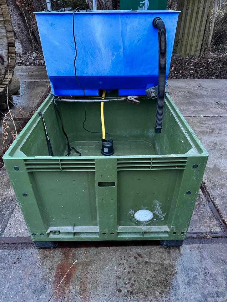 Quarantaine bak met pomp en filter, Tuin en Terras, Vijver-toebehoren, Gebruikt, Vijverbak, Ophalen