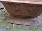 Oude brocante gietijzeren  tuinbak, Ophalen of Verzenden, Zo goed als nieuw