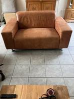 Gratis af te halen Goossens Buffalo Lederen Bankstellen Set, Huis en Inrichting, Ophalen, Gebruikt, Overige maten, 150 tot 200 cm