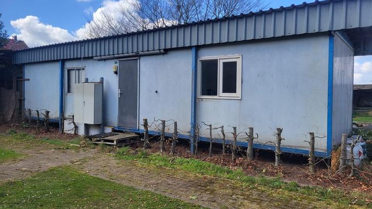 Unit/Kantoorunit / bouwkeet / directiekeet / woonunit, Doe-het-zelf en Verbouw, Bouwketen en Schaftketen, Gebruikt, Ophalen